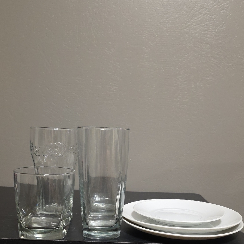 Various Mismatched Dinnerware